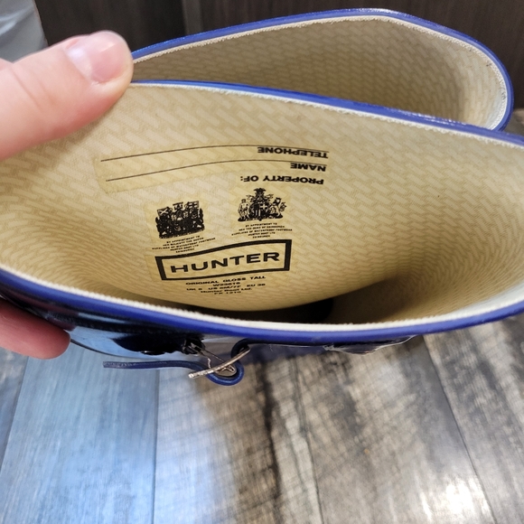 Hunter Tall Rainboots - Women's size 7 - Picture 4 of 5